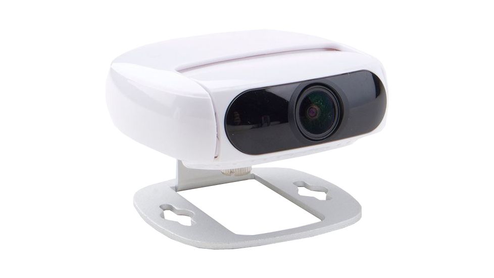 Guard Dog Security EyeView  Wide Angle HD WIFI Plug and Play Home Camera, White CM-GDE1080WT