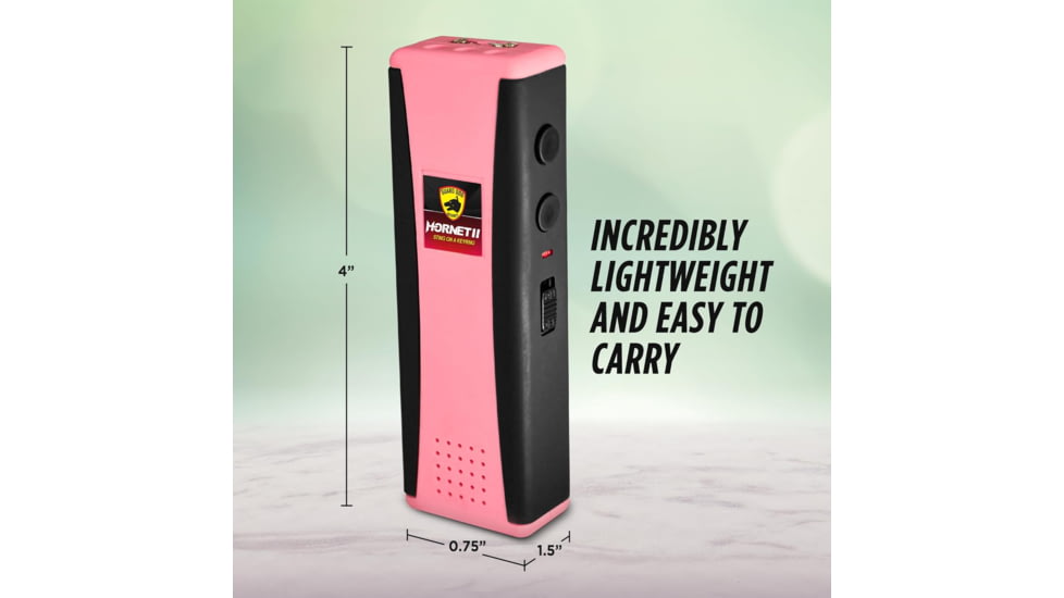 Guard Dog Security Guard Dog Hornet 2 Stun Gun, Light, 120db Personal Alarm Pk