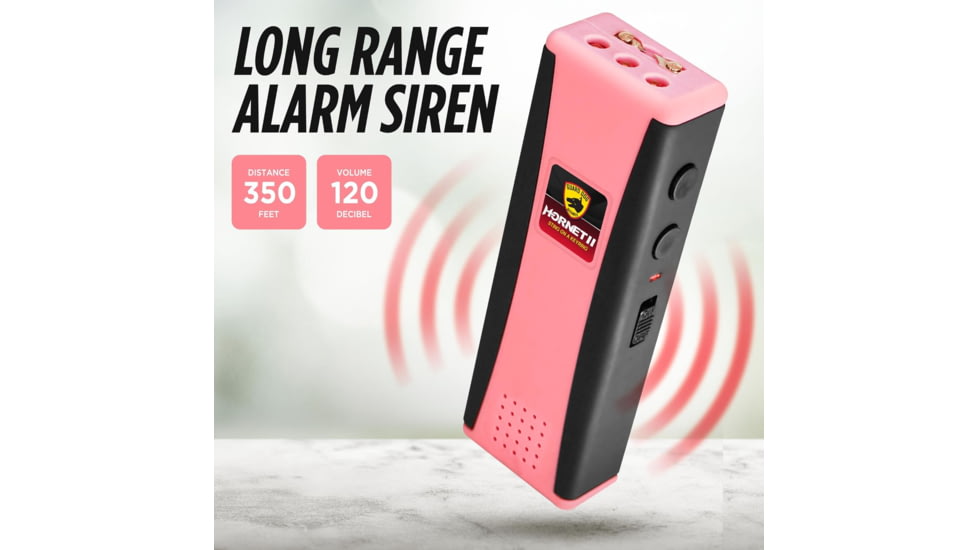 Guard Dog Security Guard Dog Hornet 2 Stun Gun, Light, 120db Personal Alarm Pk