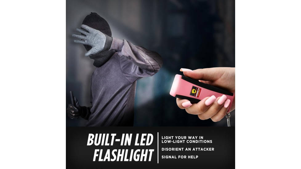 Guard Dog Security Guard Dog Hornet 2 Stun Gun, Light, 120db Personal Alarm Pk