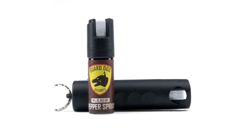 Guard Dog Security Harm &amp; Hammer Pepper Spray, Black, PS-GDHH-BK