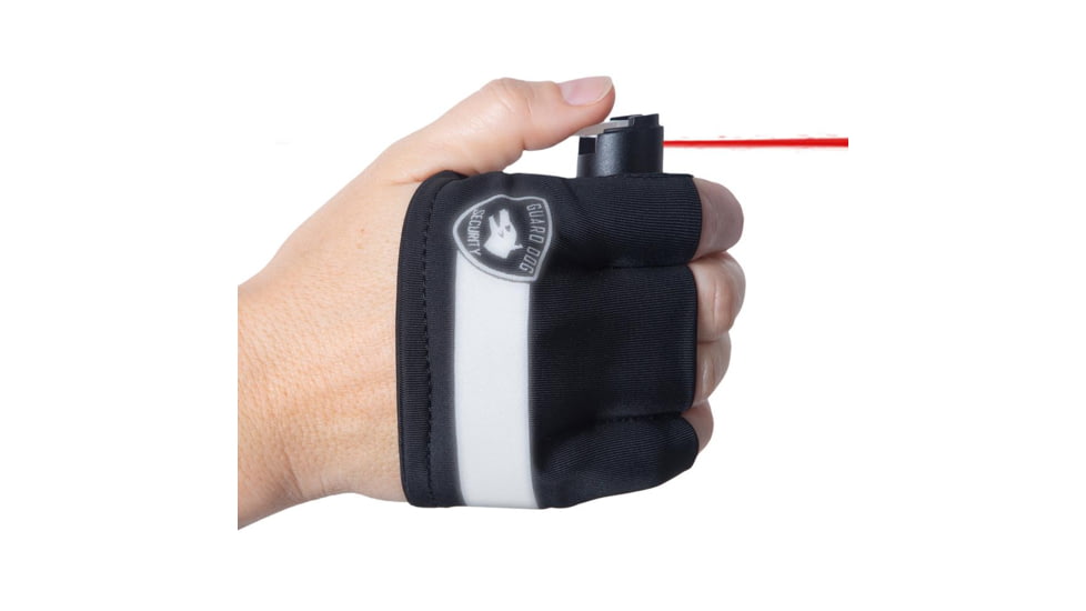 Guard Dog Security Instafire Reflect, 1/2 oz Pepper Spray with Reflective Active Hand Sleeve, Black, One Size, PS-GDIFR-BK