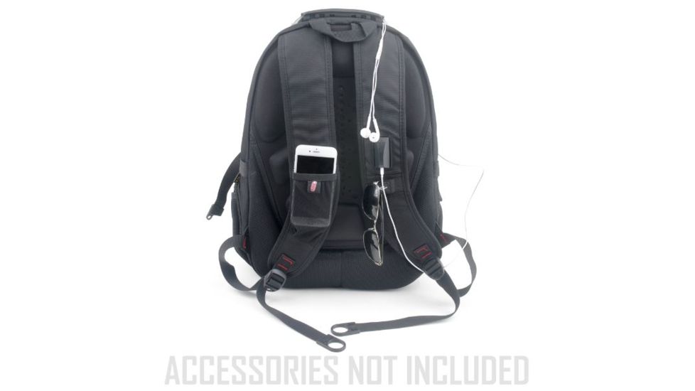 Guard Dog Security ProShield 2 Bulletproof Backpack 37 L, NIJ Level IIIA, Black/Pink, BP-GDP2-PK
