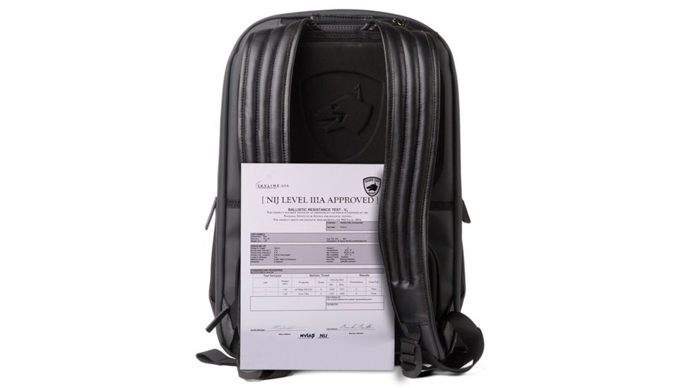 Guard Dog Security ProShield Pro Backpack 26L, Black/Grey, BP-GDPP-BG