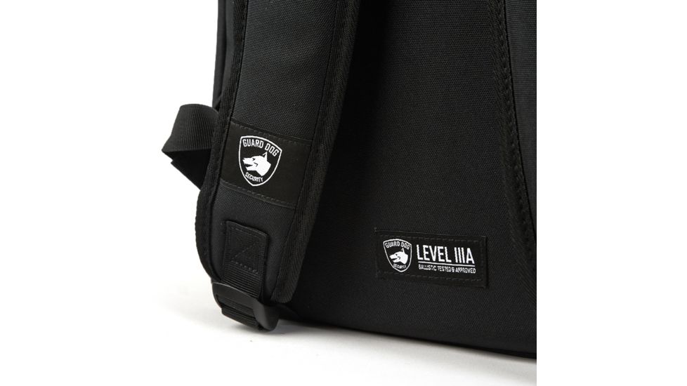 Guard Dog Security ProShield Scout Bulletproof Backpack, Black, BP-GDPSC-BK