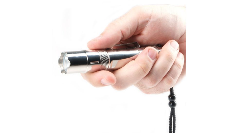 Guard Dog Security Spectra Flashlight, Chrome, TL-GDS300