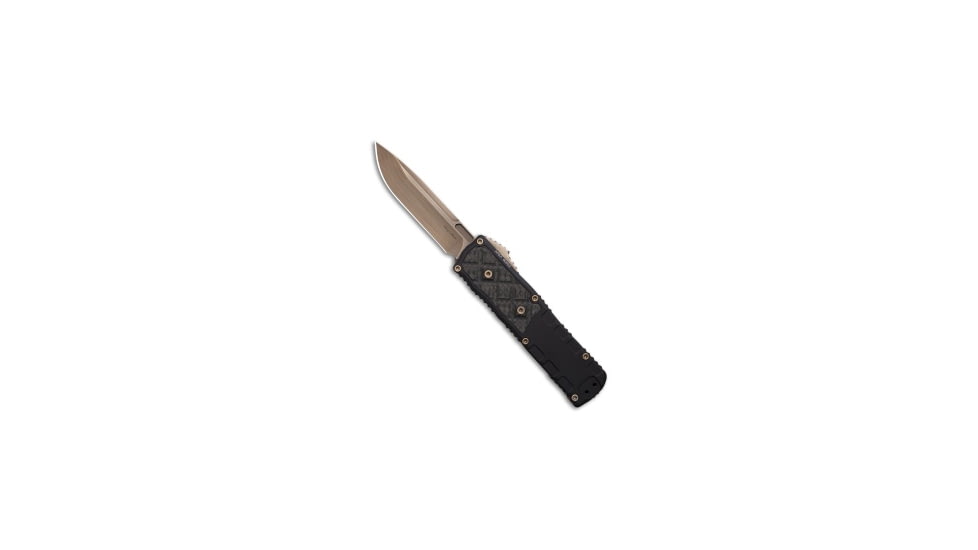Guardian Tactical Guardian Tactical APEX S/E OTF Knife Black Al/CF 3.4" GM Bronzed MagnaMax, Black, MagnaMax, adult, BHQ-227884