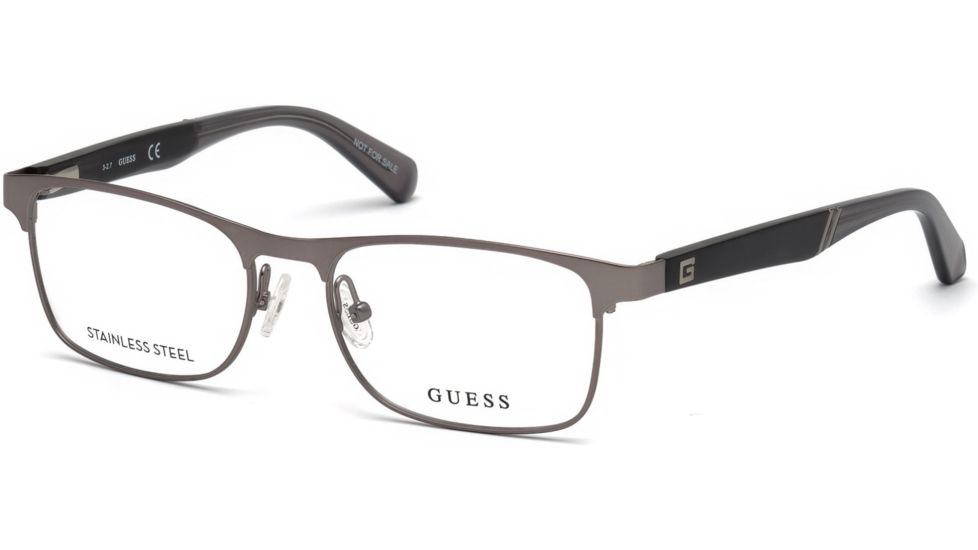 Guess GU1952 Eyeglass Frames - Matte Gunmetal Frame Color
