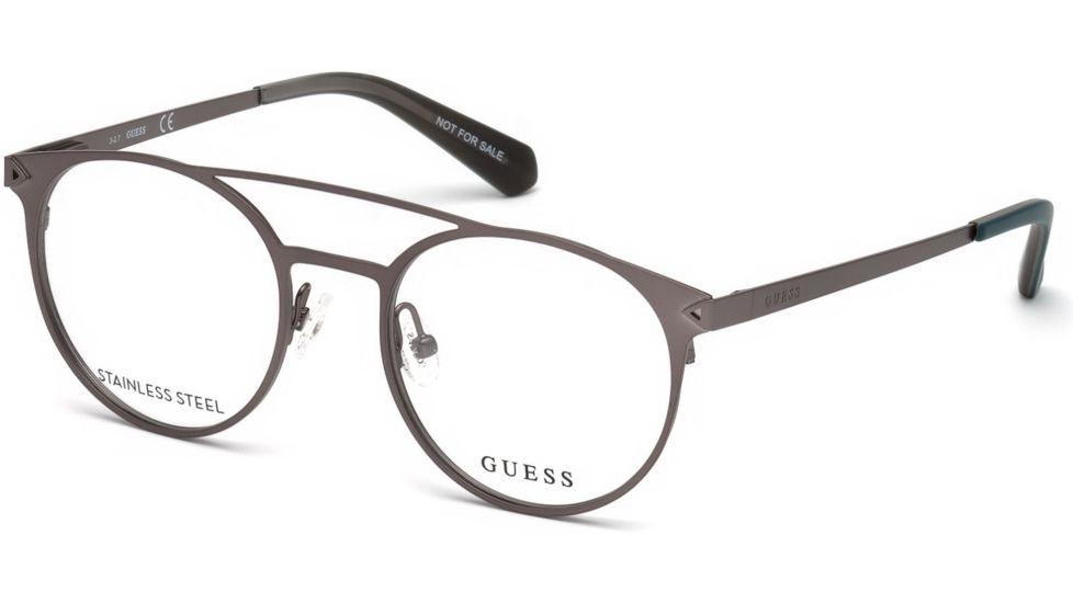 Guess GU1956 Eyeglass Frames - Matte Gunmetal Frame Color