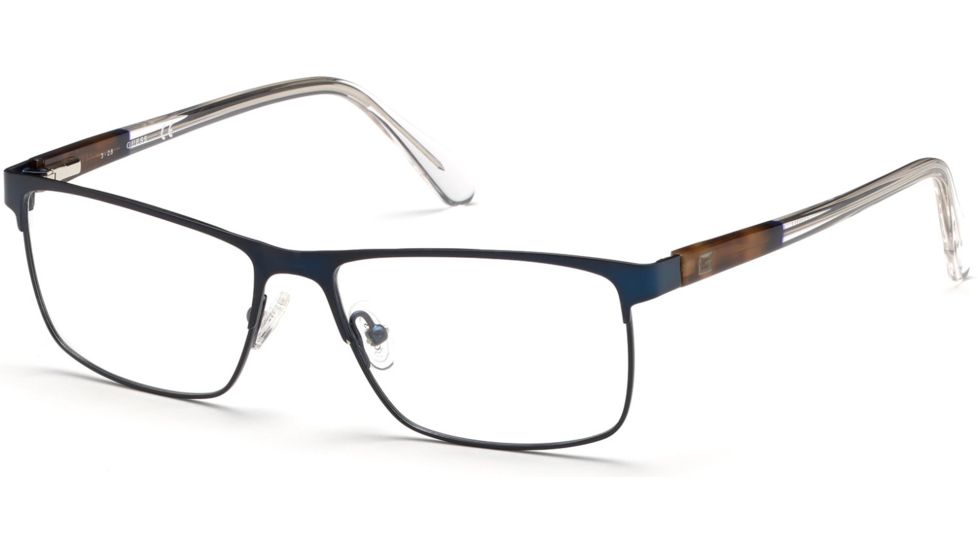 Guess GU1972 Eyeglass Frames - Matte Blue Frame Color, Matte Blue Lens Color