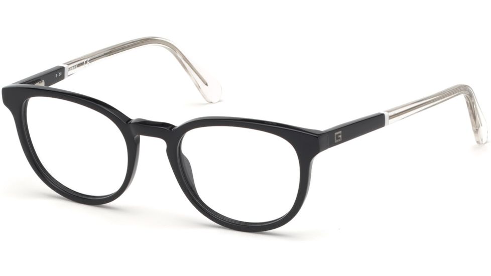 Guess GU1973 Eyeglass Frames - Shiny Black Frame Color, Shiny Black Lens Color