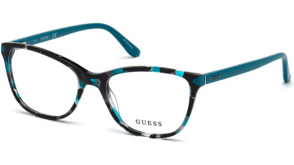 Guess GU2673 Eyeglass Frames - Turquoise Frame Color