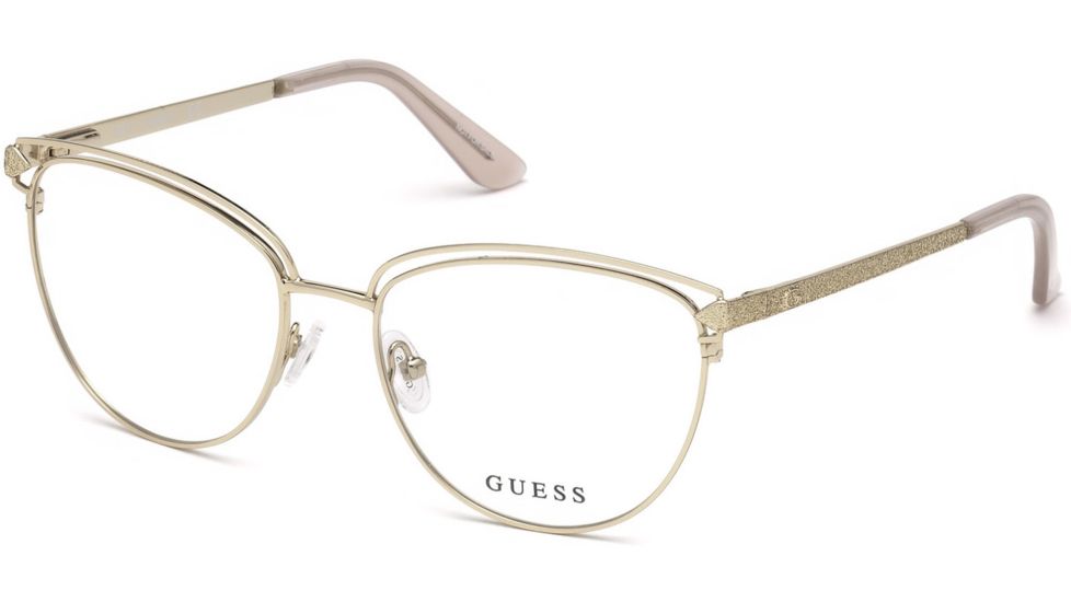Guess GU2685 Eyeglass Frames - Gold Frame Color, Gold Lens Color