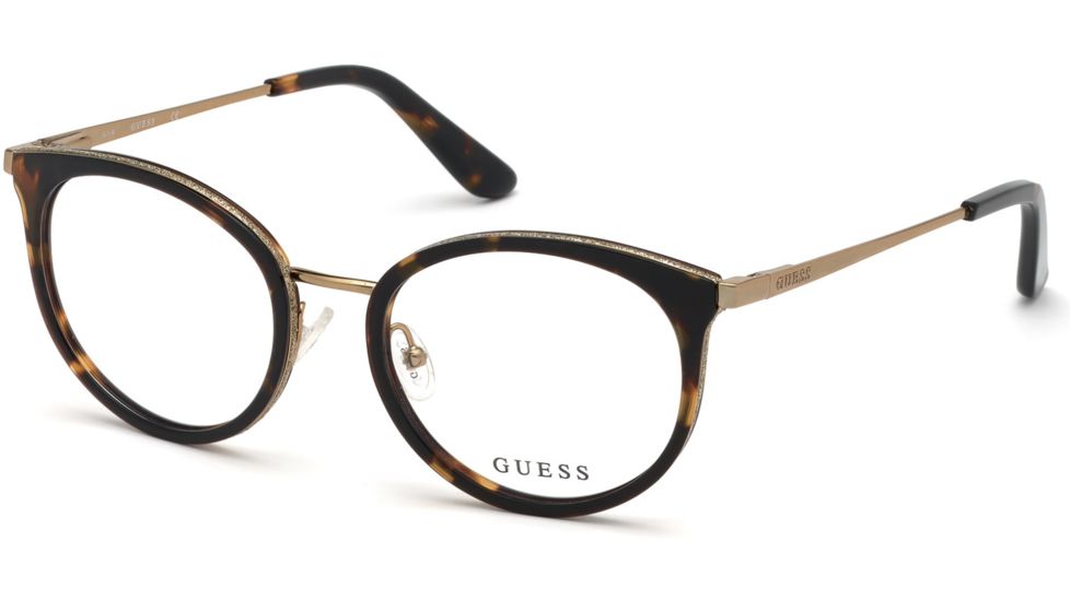 Guess GU2707 Eyeglass Frames - Havana Frame Color