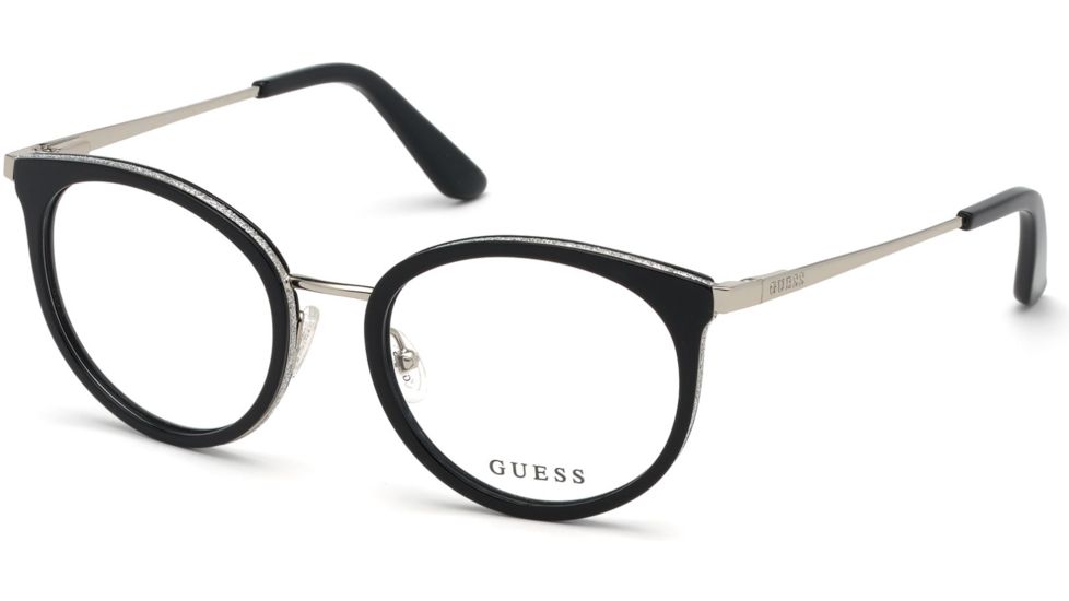 Guess GU2707 Eyeglass Frames - Shiny Black Frame Color, Shiny Black Lens Color