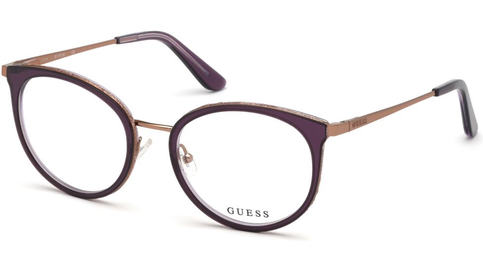 Guess GU2707 Eyeglass Frames - Violet Frame Color