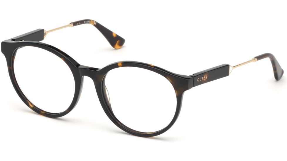 Guess GU2719 Eyeglass Frames - Dark Havana Frame Color, Dark Havana Lens Color