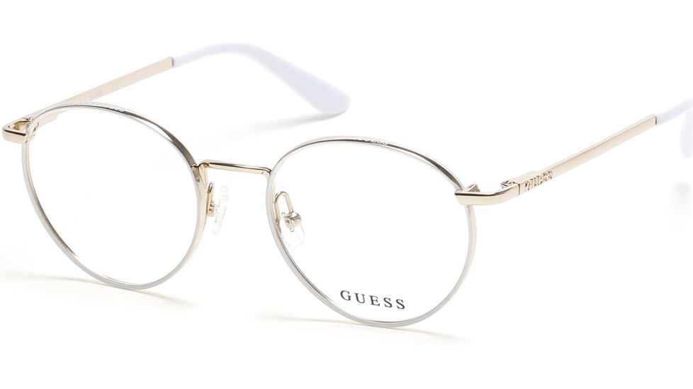 Guess GU2725 Eyeglass Frames - White Frame Color