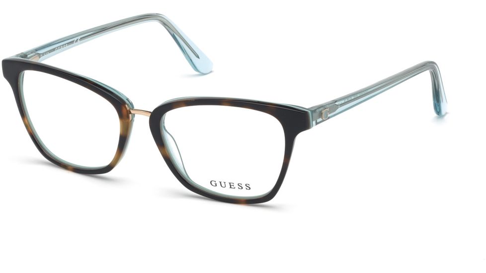 Guess GU2733 Eyeglass Frames - Havana Frame Color