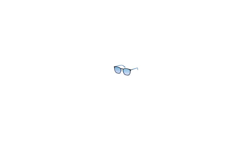 Guess GU3020 Sunglasses - Black Frame Color, Blue Mirror Lens Color