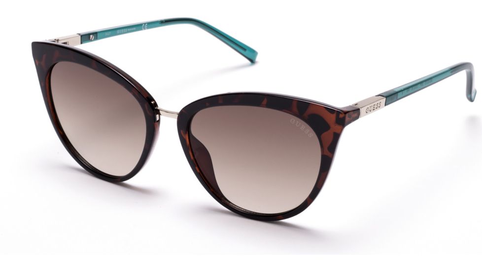 Guess GU3035 Sunglasses - Havana Frame Color
