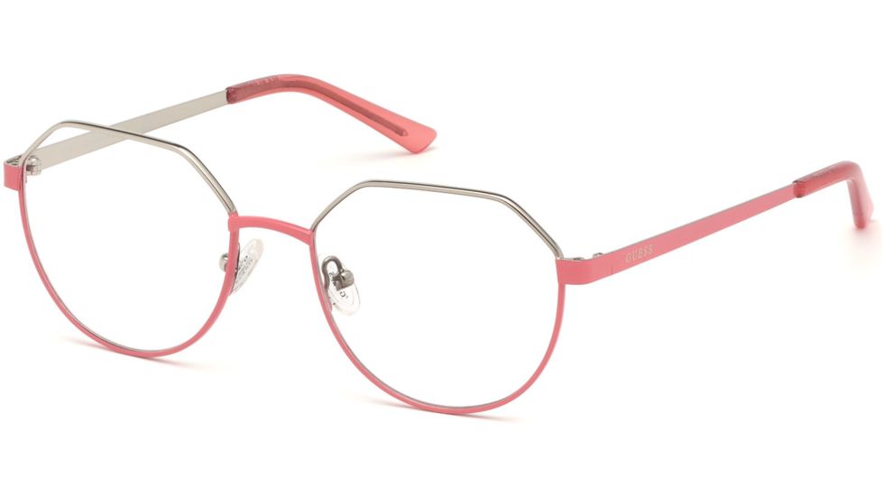 Guess GU3042 Eyeglass Frames - Shiny Pink Frame Color