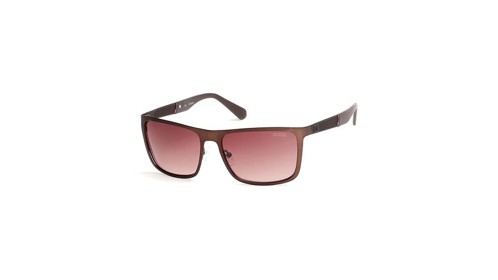 Guess GU6842 Sunglasses - Dark Brown Frame Color