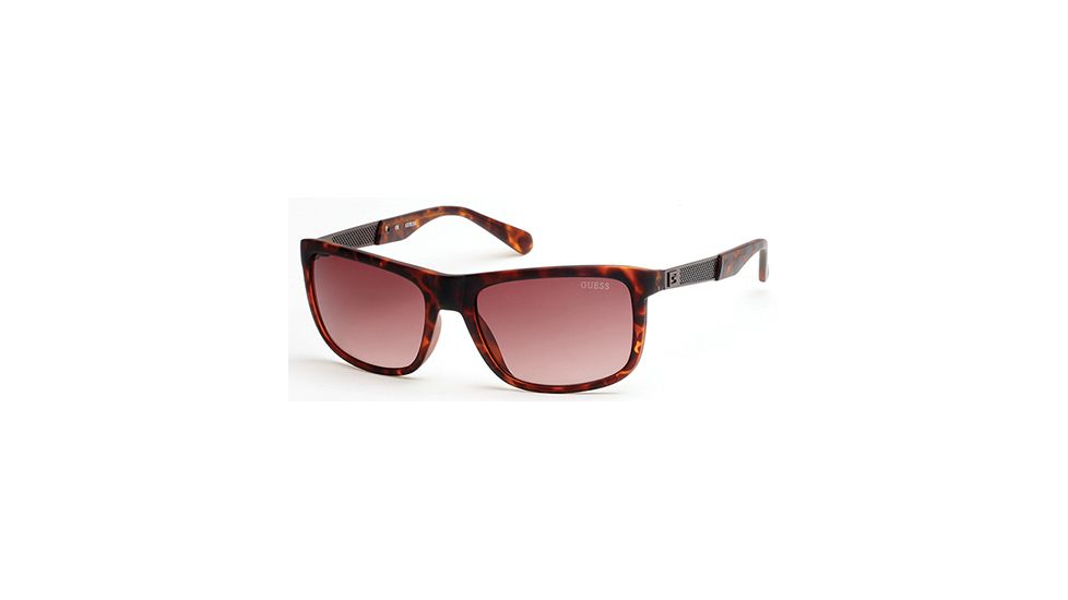 Guess GU6843 Sunglasses - Havana Frame Color