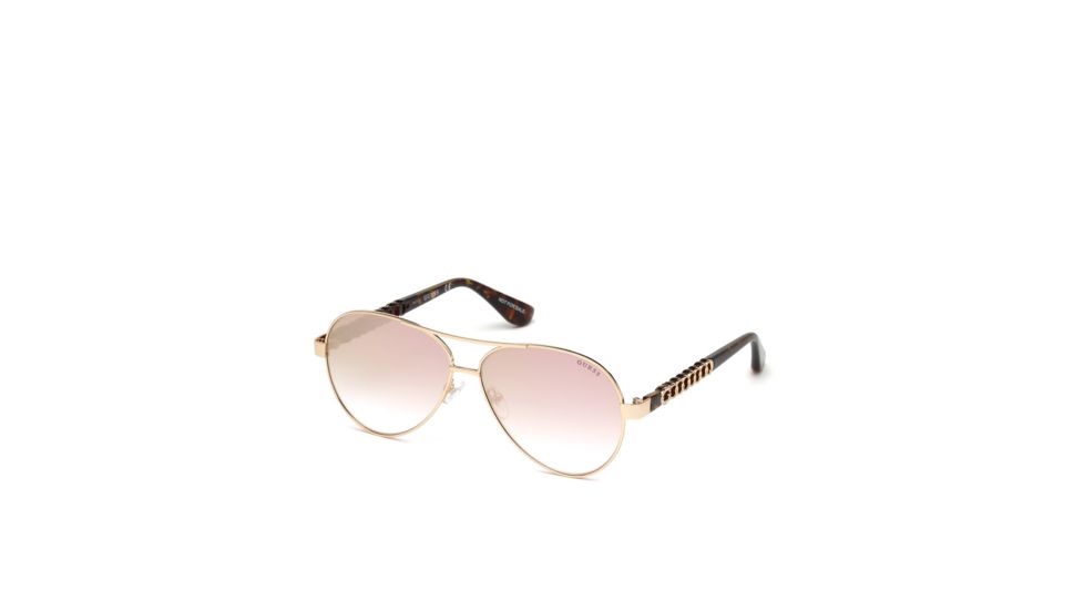 Guess GU7518-S Bifocal Prescription Sunglasses GU7518-S5828G - Lens Diameter 58 mm, Frame Color Shiny Rose Gold