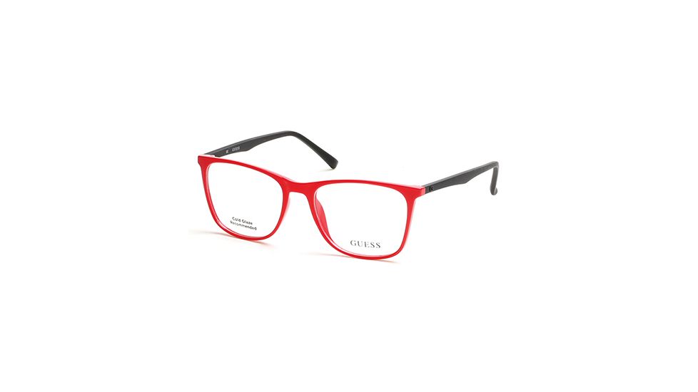Guess GU9150 Eyeglass Frames - Shiny Red Frame Color