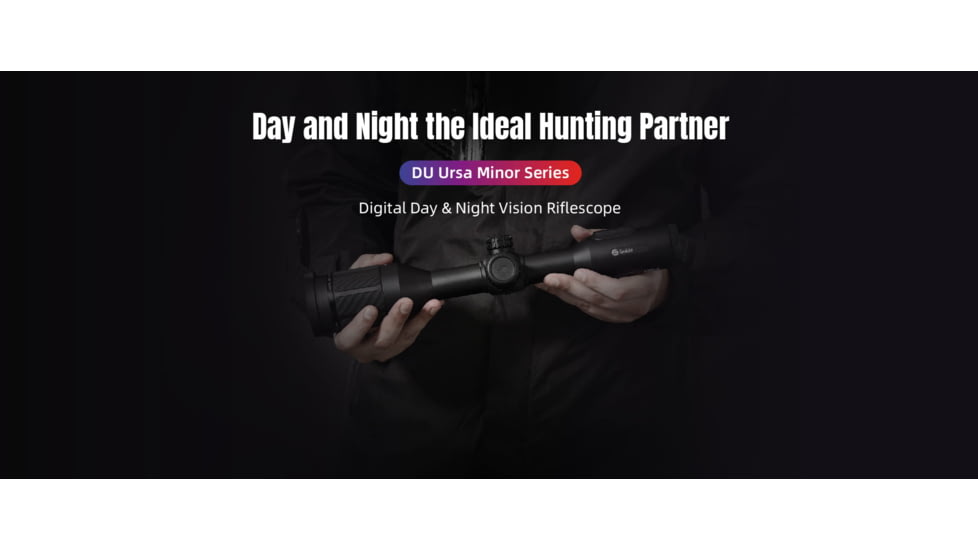 Guide Sensmart DU Series DU50 3.1-8x50mm Night Vision Rifle Scope, 1920x1080, Black, DU50