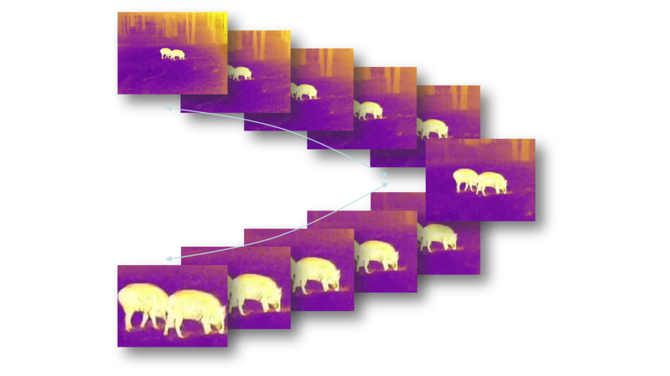 Guide Sensmart TK Gen2 Series TK421 1.7-6.8x25mm Thermal Monocular, 400x300, Black, TK421