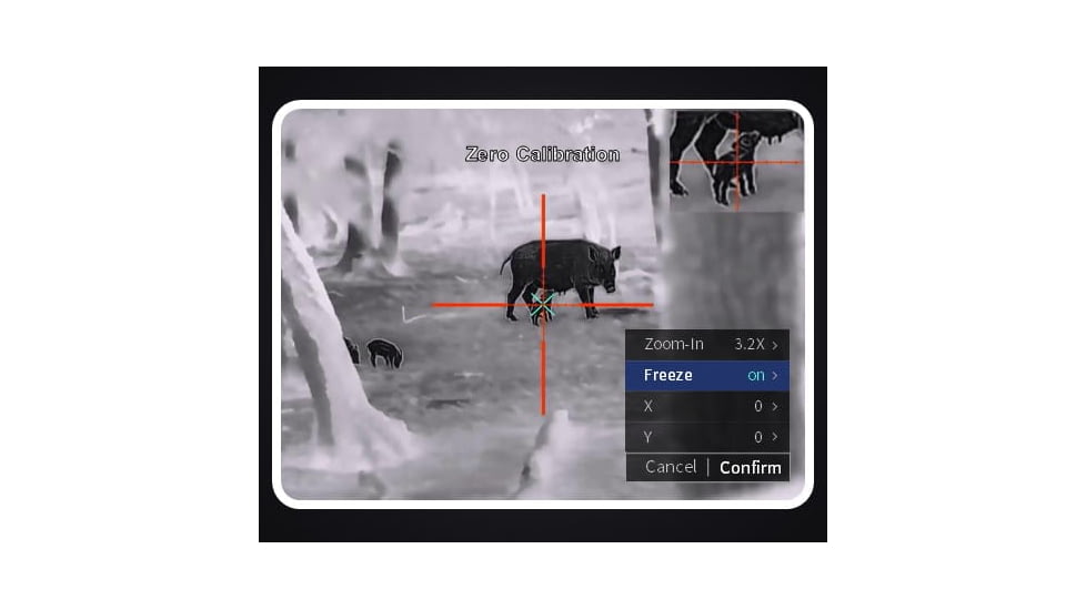 Guide Sensmart TR Series TR650 2.8-22.4x35mm Thermal Rifle Scope, 640x480, Black, TR650