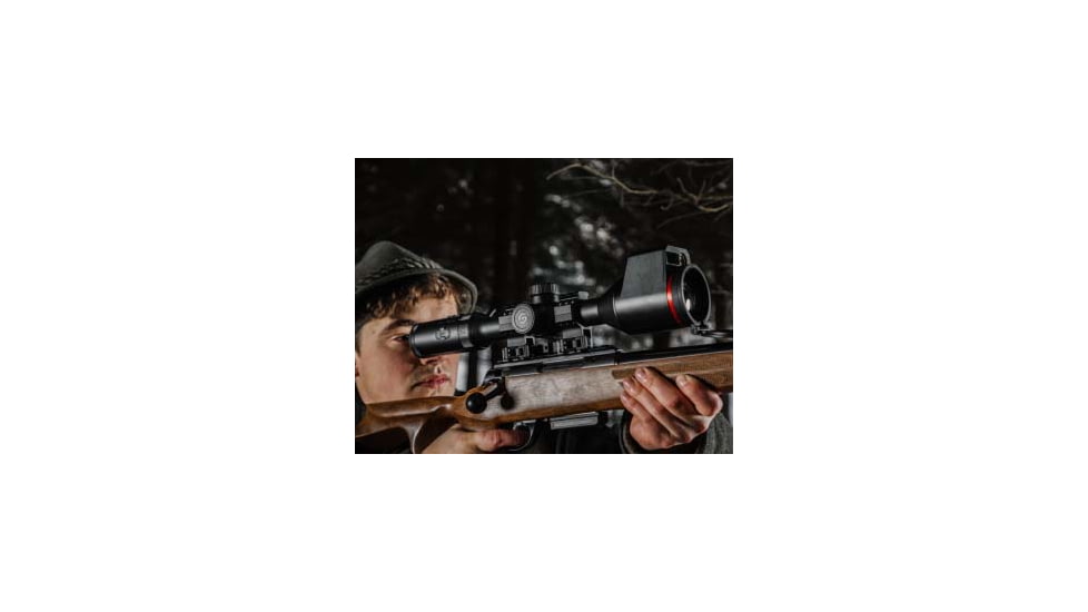 Guide Sensmart TU 650 M 3.0 3.7x50mm 30mm Tube Thermal Rifle Scope, LRF, Black, TU650M