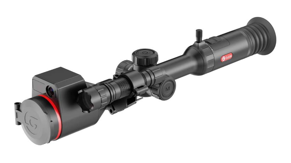 Guide Sensmart TU 650 M 3.0 3.7x50mm 30mm Tube Thermal Rifle Scope, LRF, Black, TU650M