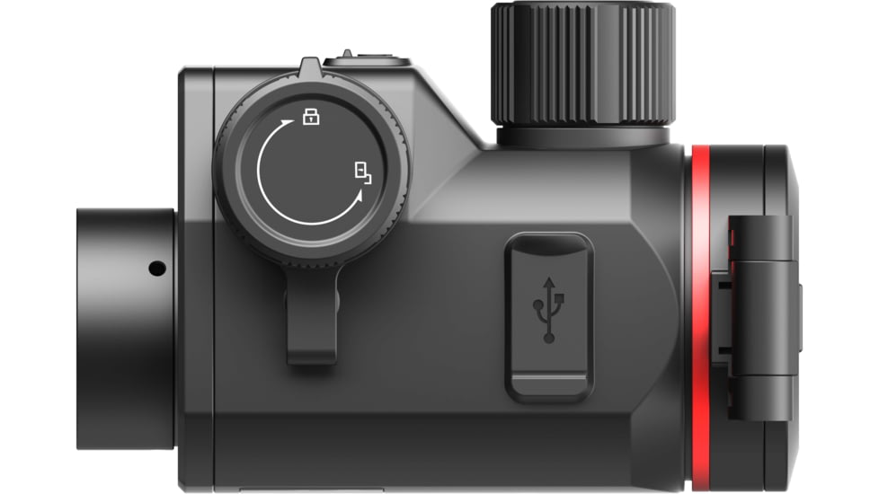 Guide USA 0635CS 1x35mm Thermal Clip-On, 50Hz, 640x512, Black, Small, 0635CS