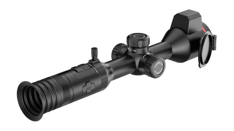 Guide USA TU435 LRF 3.0 4.4-17.6x35mm 30mm Tube Thermal Rifle Scope, 50Hz, 400x300, Black, Small, TU435L