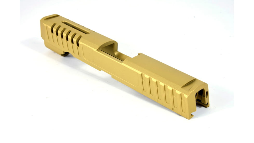Gun Cuts Annihilator for Sig Sauer, P320 Full Size/ M17, No Optic Cut, Gold, GC-P320F-ANH-GOL-NO