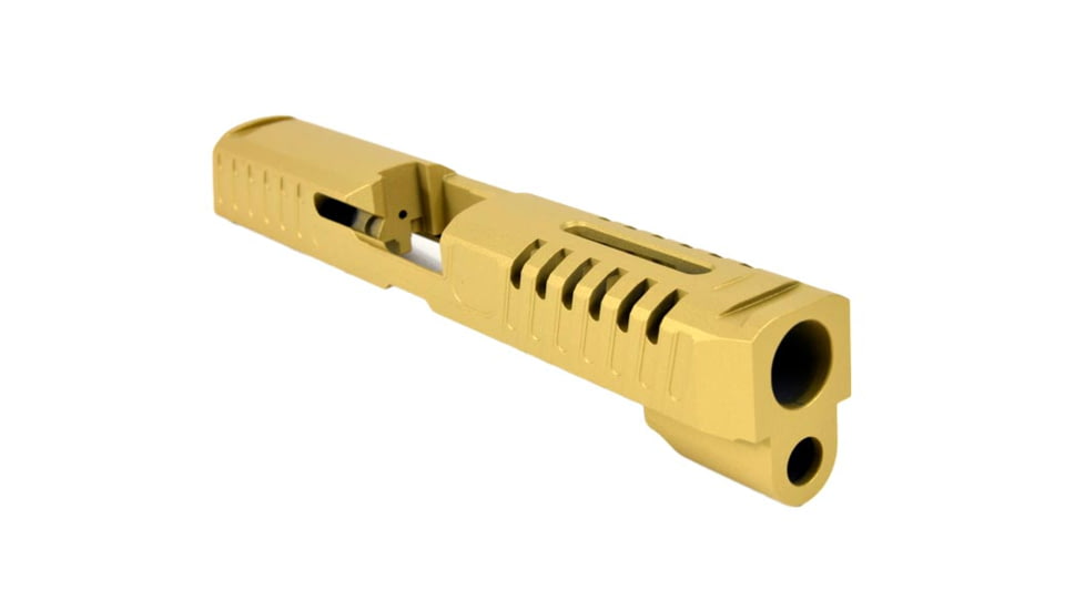 Gun Cuts Annihilator for Sig Sauer, P320 Full Size/ M17, No Optic Cut, Gold, GC-P320F-ANH-GOL-NO