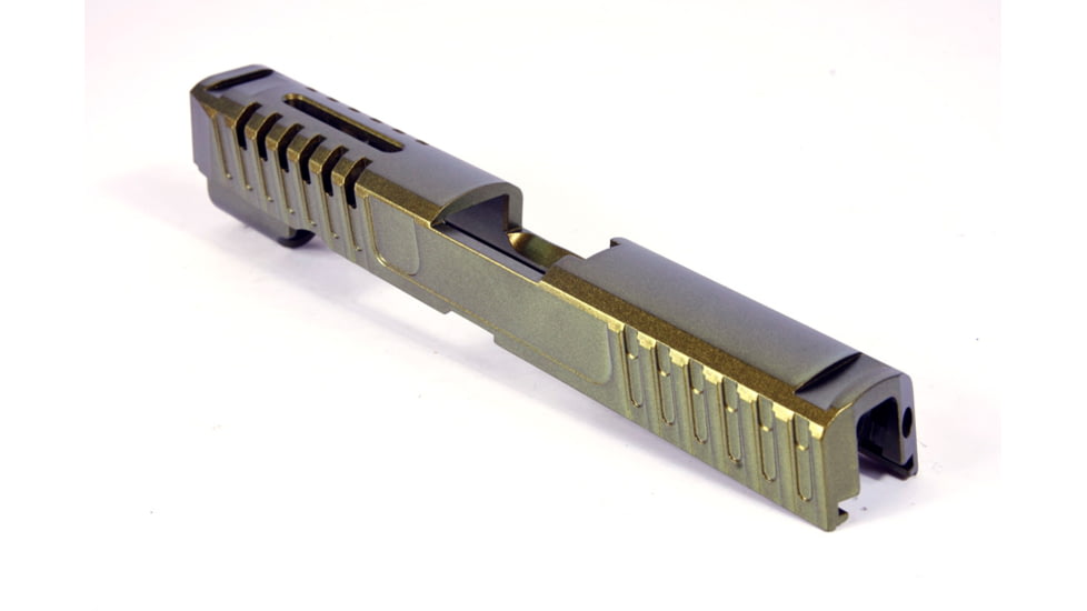 Gun Cuts Annihilator for Sig Sauer, P320 Full Size/ M17, No Optic Cut, Leprechaun Gold, GC-P320F-ANH-LGO-NO