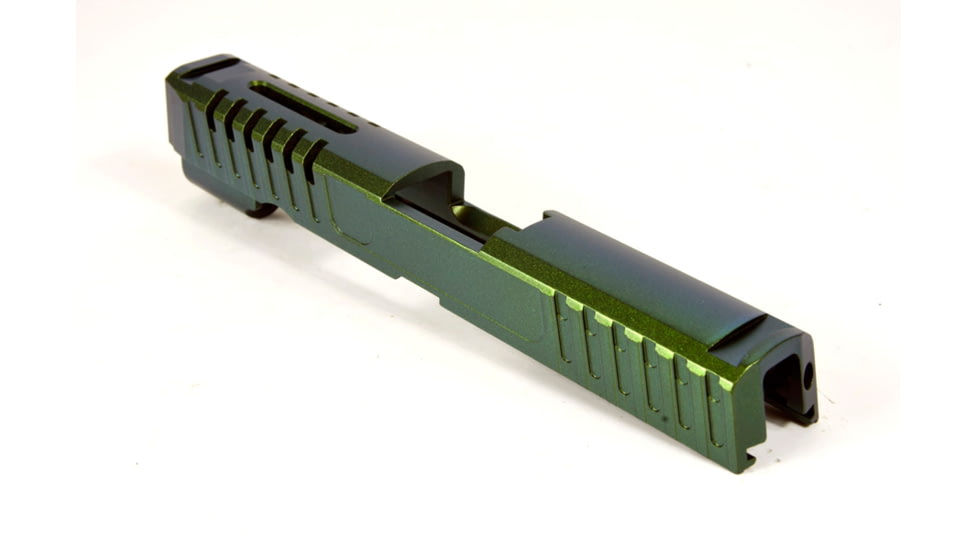 Gun Cuts Annihilator for Sig Sauer, P320 Full Size/ M17, No Optic Cut, Radioactive Green, GC-P320F-ANH-RGR-NO