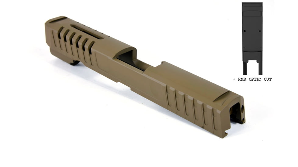 Gun Cuts Annihilator for Sig Sauer P320 Full Size/M17, Optic Cut, Coyote Tan, GC-P320F-ANH-CTA-RMR