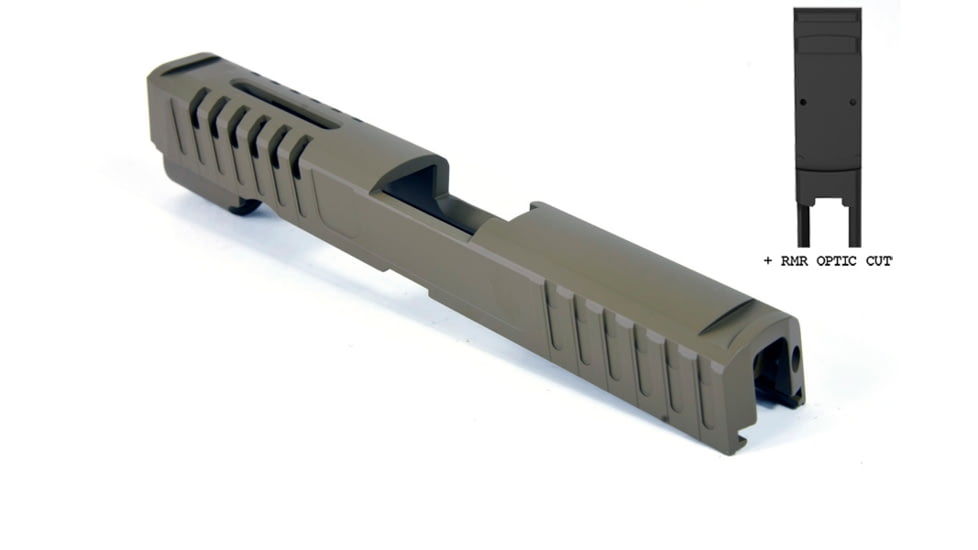 Gun Cuts Annihilator for Sig Sauer P320 Full Size/M17, Optic Cut, Flat Dark Earth, GC-P320F-ANH-FDE-RMR