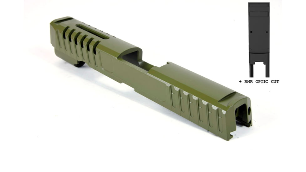 Gun Cuts Annihilator for Sig Sauer P320 Full Size/M17, Optic Cut, Noveske Bazooka Green, GC-P320F-ANH-NBG-RMR