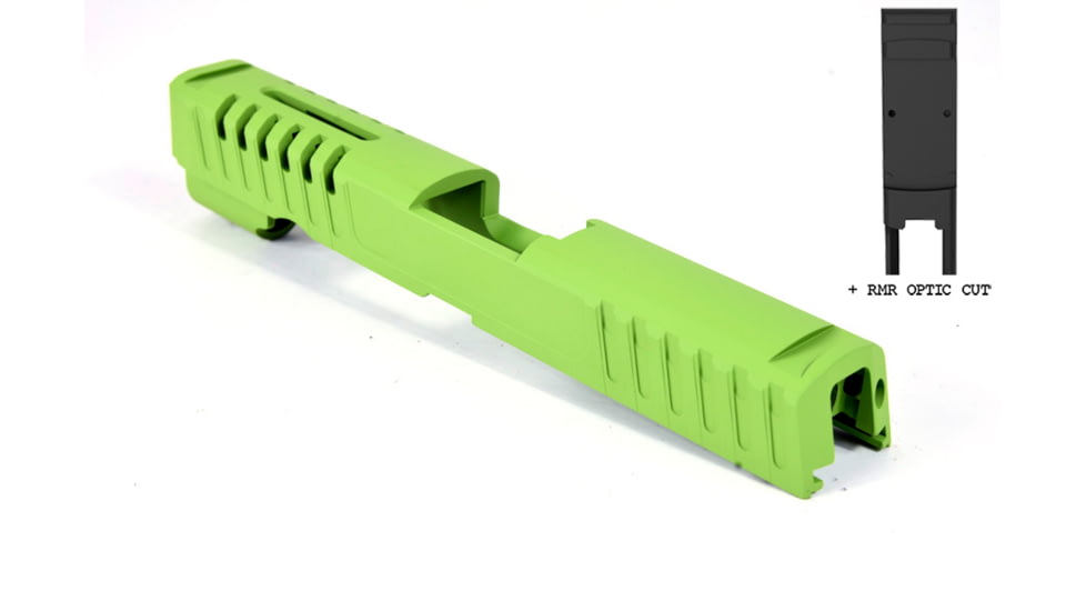 Gun Cuts Annihilator for Sig Sauer P320 Full Size/M17, Optic Cut, Zombie Green, GC-P320F-ANH-ZGR-RMR