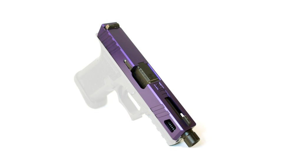 Gun Cuts Apprentice Slide for Glock 19 Gen 3, No Optic Cut, Royal Purple, GC-G19-APP-RPR-NO