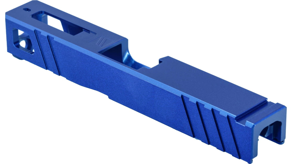 Gun Cuts Apprentice Slide for Glock 19, No Optic Cut, Arctic Laser Blue, GC-G19-APP-ALS-NO
