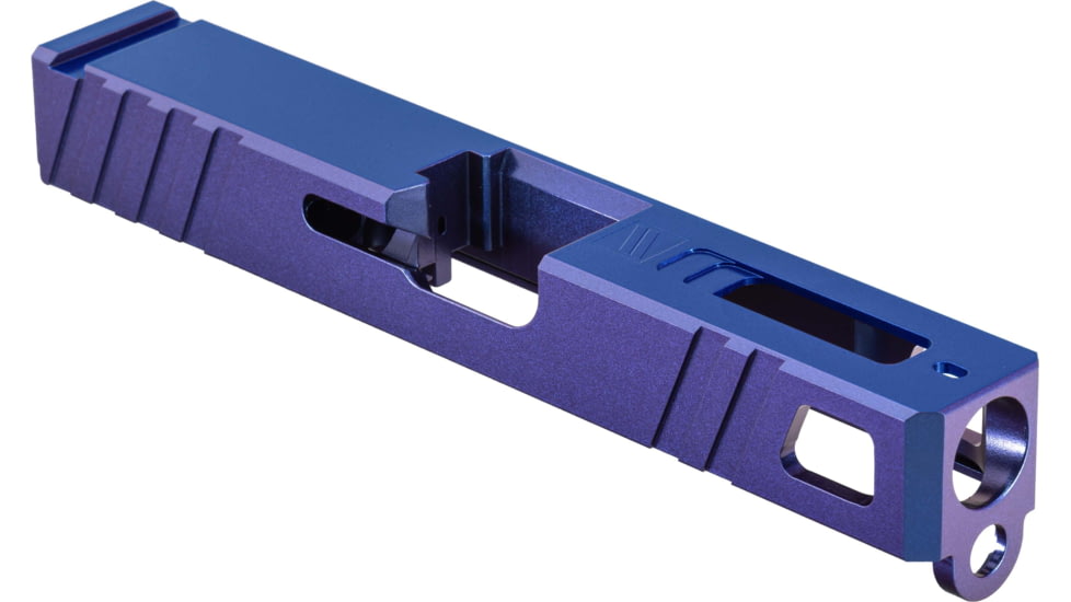 Gun Cuts Apprentice Slide for Glock 19, No Optic Cut, Arctic Laser Blue, GC-G19-APP-ALS-NO