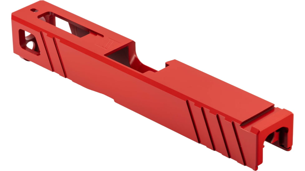 Gun Cuts Apprentice Slide for Glock 19, No Optic Cut, USMC Red, GC-G19-APP-URE-NO