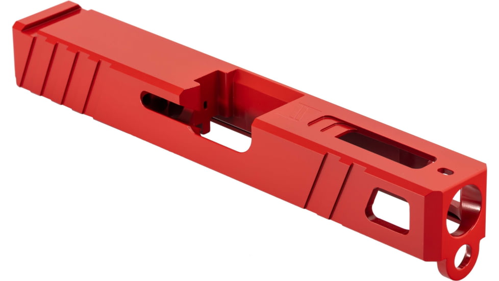 Gun Cuts Apprentice Slide for Glock 19, No Optic Cut, USMC Red, GC-G19-APP-URE-NO